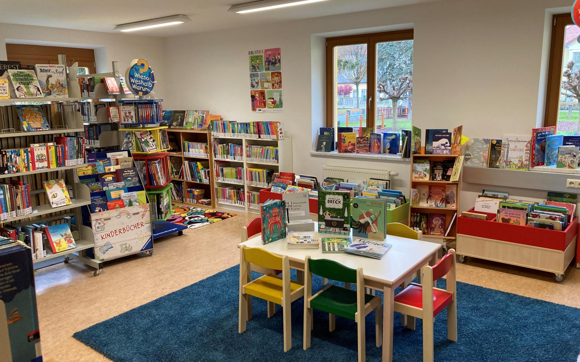 Kinderbereich Bücherei