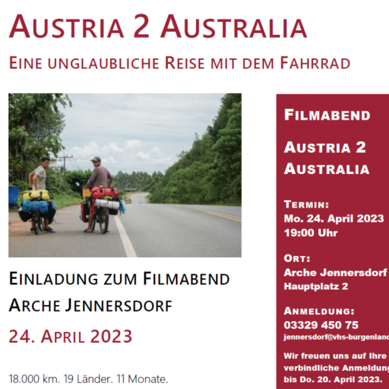 Austria2Australia Flyer