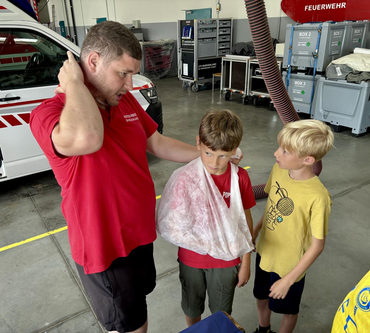 CS Feuerwehr Rettung Schulterschlinge 16 07 2025