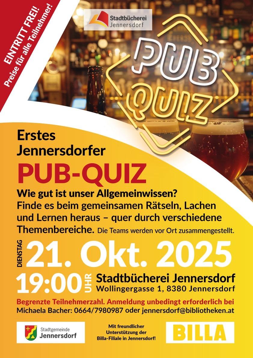 Pub-Quiz Plakat