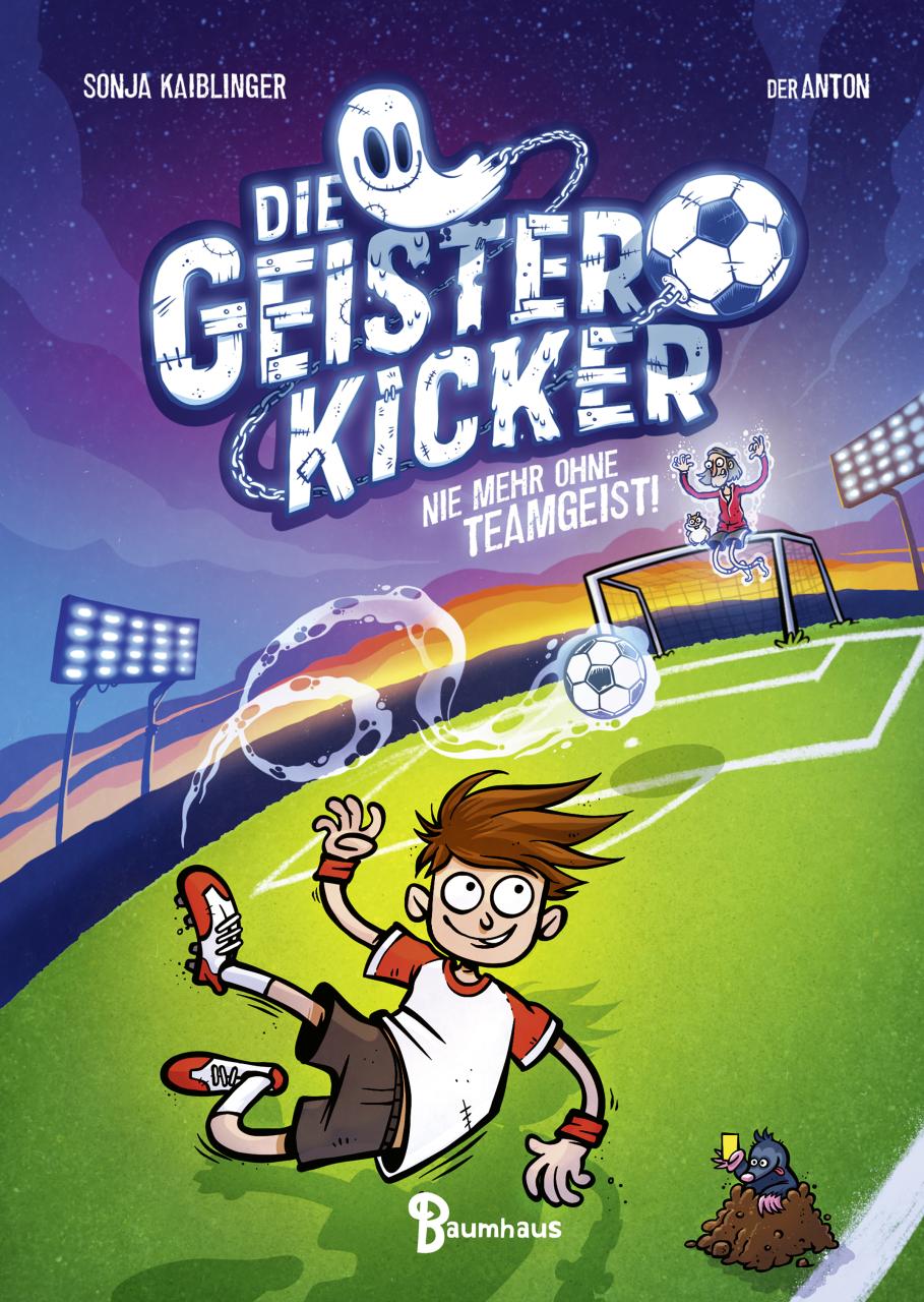 Die Geisterkicker Cover Sonja Kaiblinger