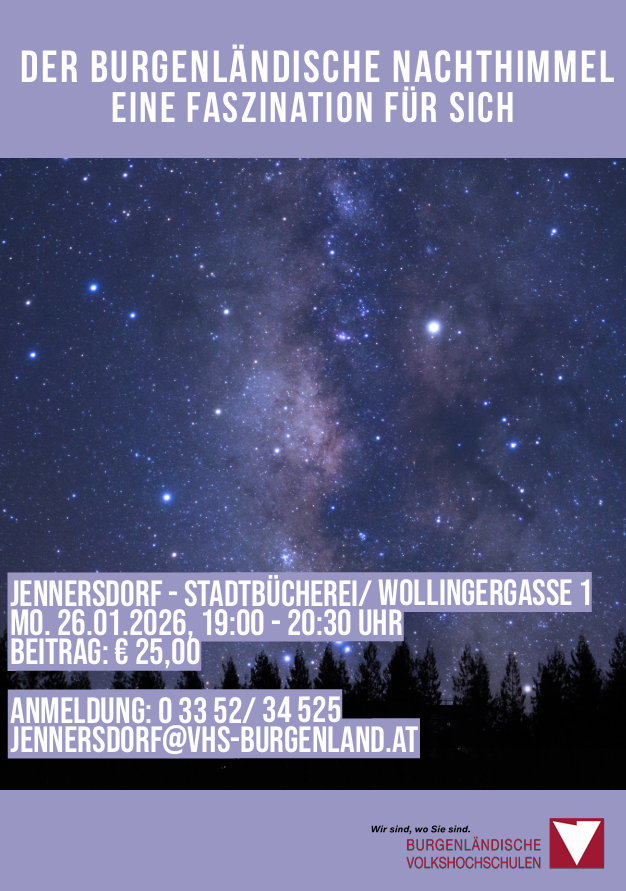 Astronomie Workshop für EW 26 01 2026
