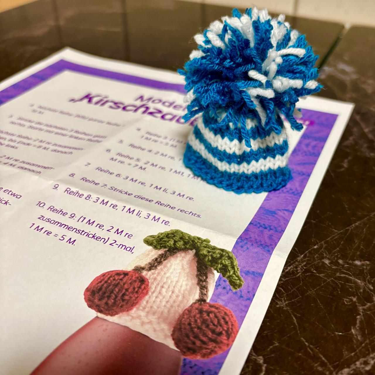 Das große Stricken Prototyp Mützchen