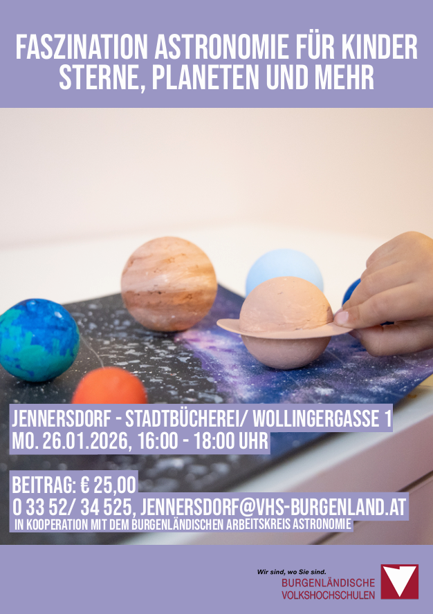 Faszination Astronomie Kinder 26 01 2026
