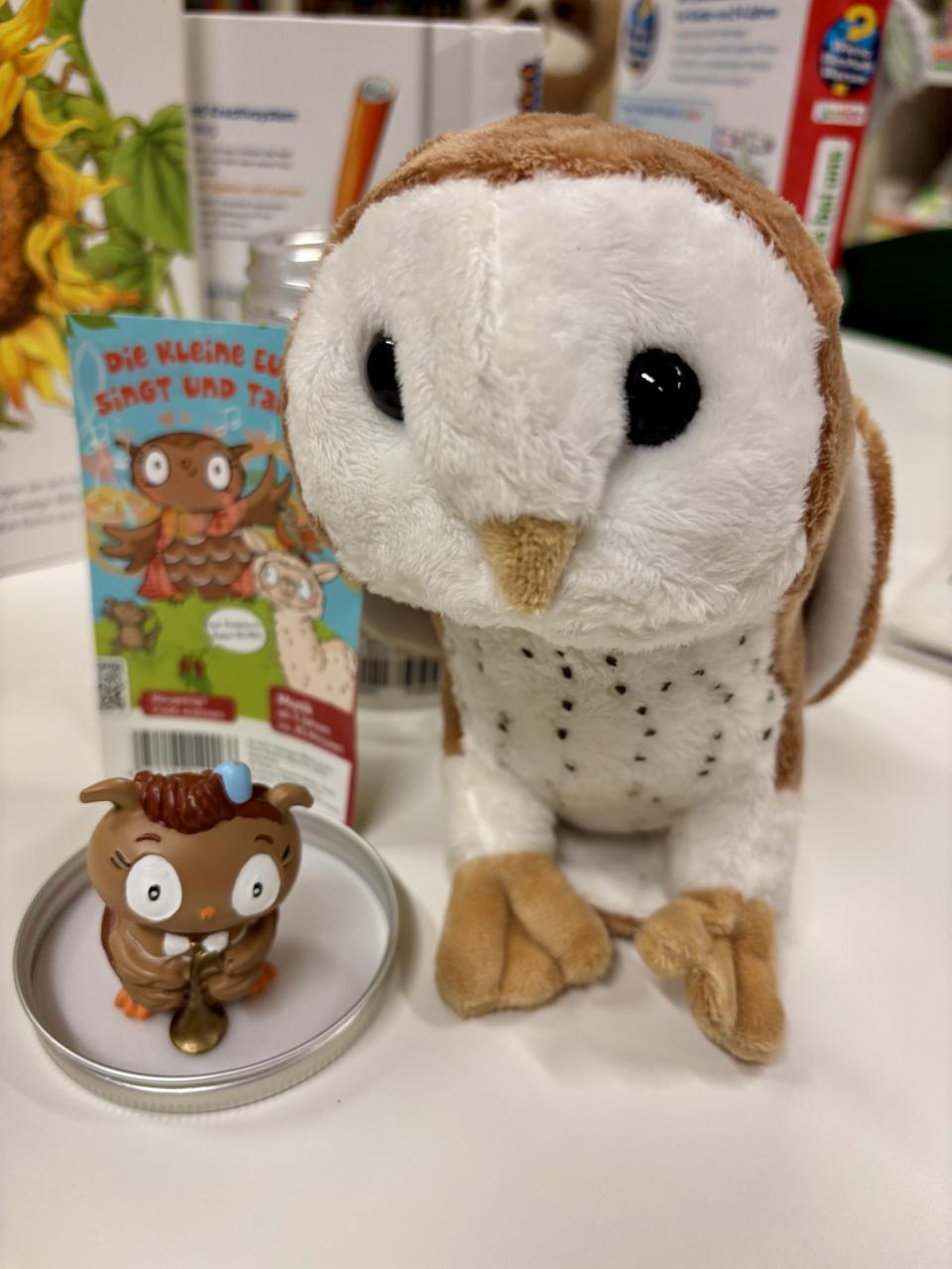 Kuscheltierübernachtungsparty Eule und Eulen-Tonie