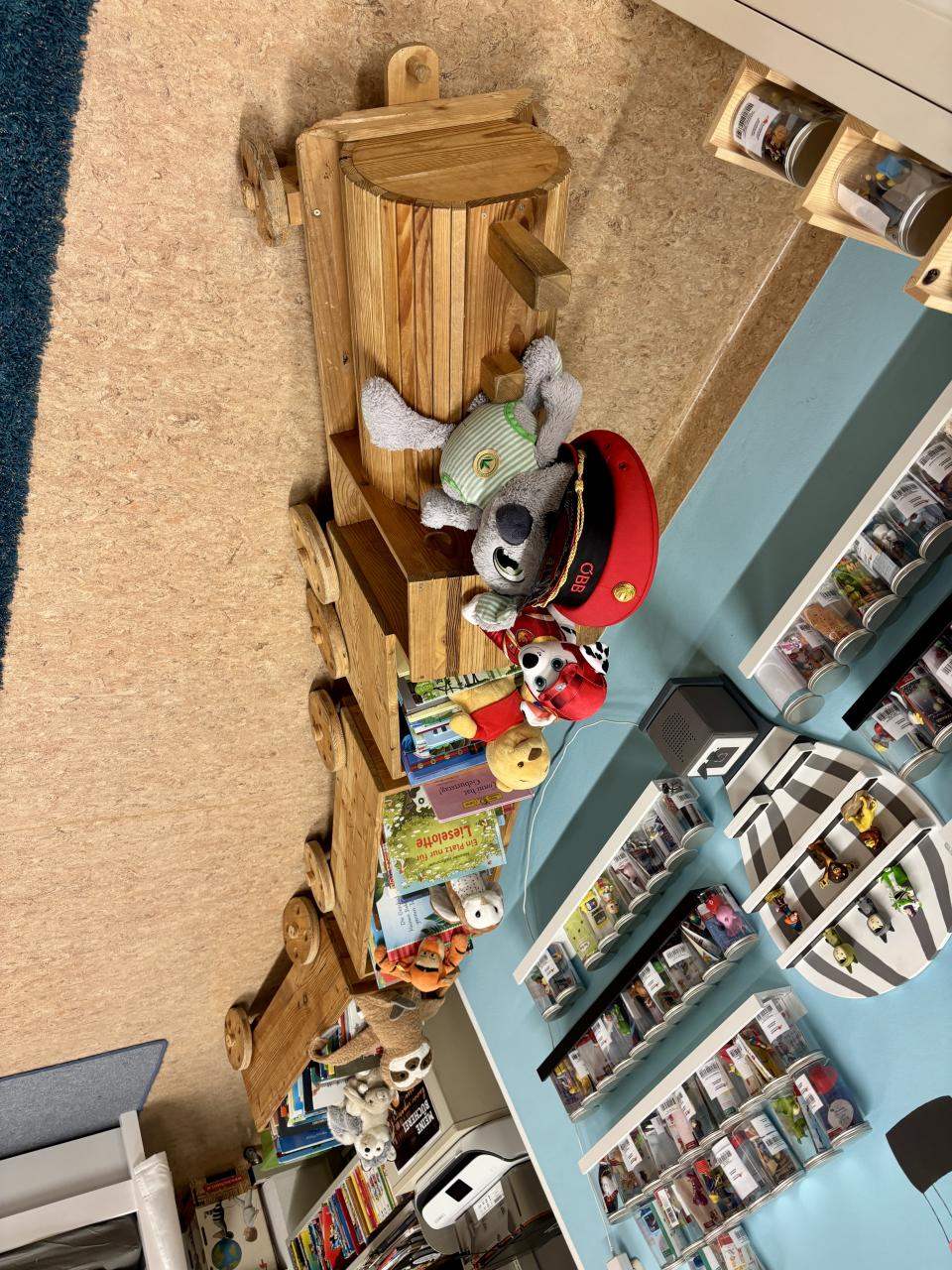 Kuscheltierübernachtungsparty Zugfahrt