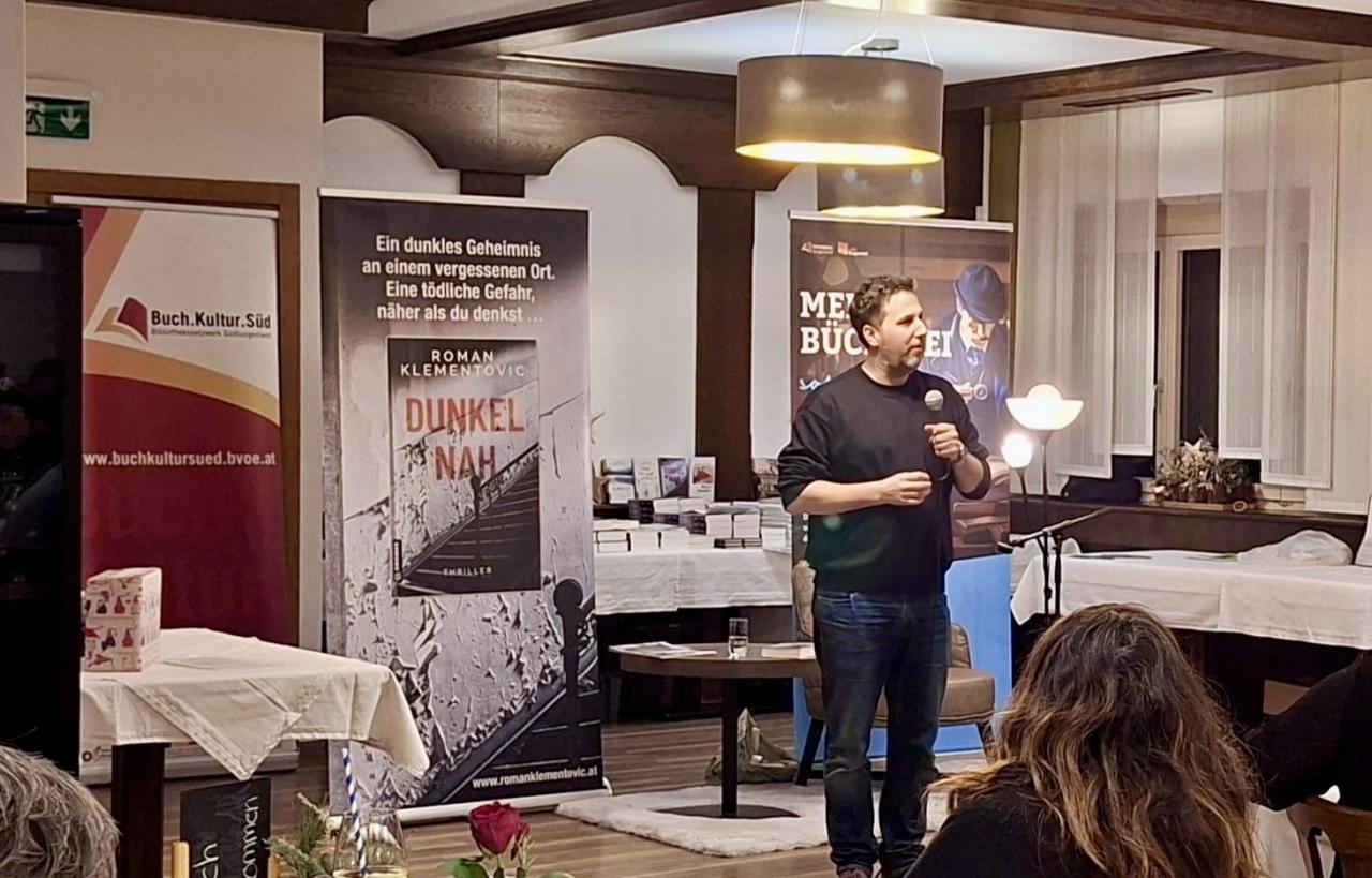 D, B, C & S Roman stellt Buch vor 28 11 2025