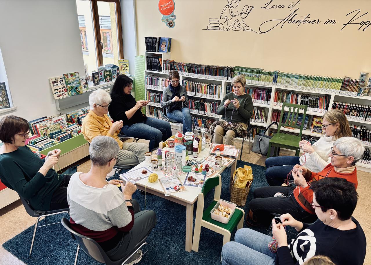 Das große Stricken Jänner 2026 Strickrunde 3