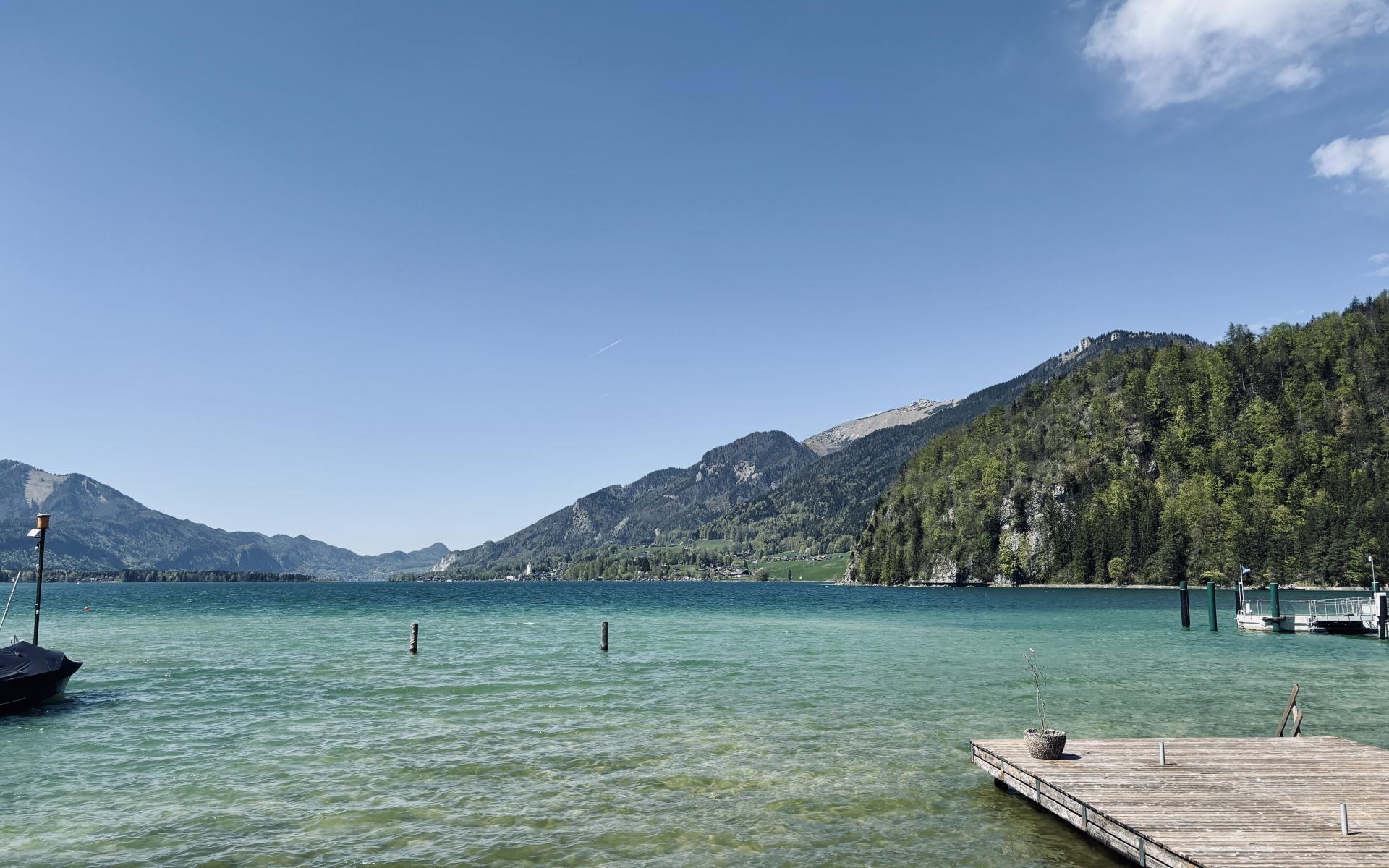 Strobl Wolfgangsee Ausbildung hauptamtliche Bibliothekarin Bild See