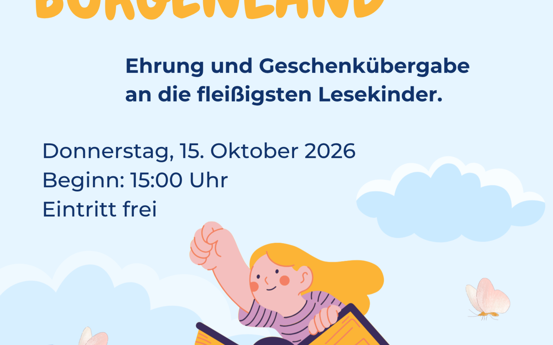 Lesesommer Burgenland 15 10 2026