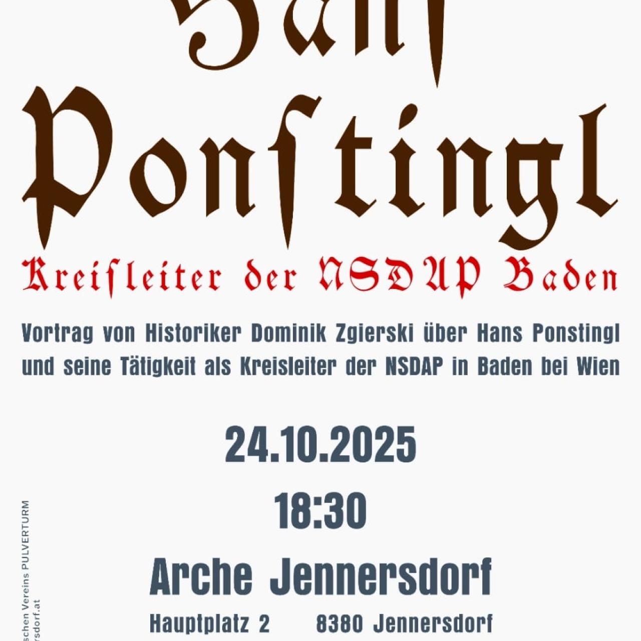 Pulverturm Hans Ponstingl 24 10 2025